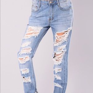 Fashion Nova Boyfriend jeans